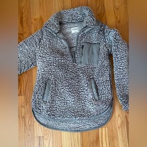 Women's
Sherpa Half-Zip Elevated Trim Sweatshirt